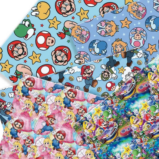 printed fabric 140x50cm