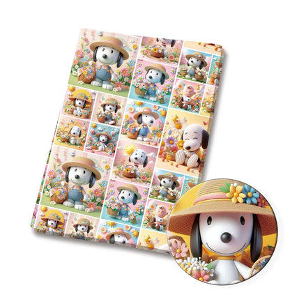 スヌーピー 漫画生地 人気 DIY 140*50cm ハンドメイド 裁縫 パッチワーク キルティング ベビードレス ホームシート プリント生地 生地 裁縫 子供用生地