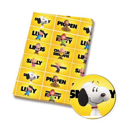 Snoopy-Cartoon-Stoff, heiß, DIY, 140 x 50 cm, handgefertigt, Nähen, Patchwork, Quilten, Babykleid, Heimtuch, bedruckter Stoff, Stoff zum Nähen, Kinderstoff 