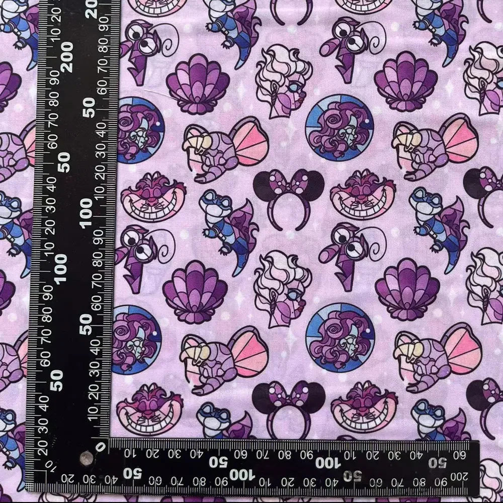 printed fabric 140x50cm