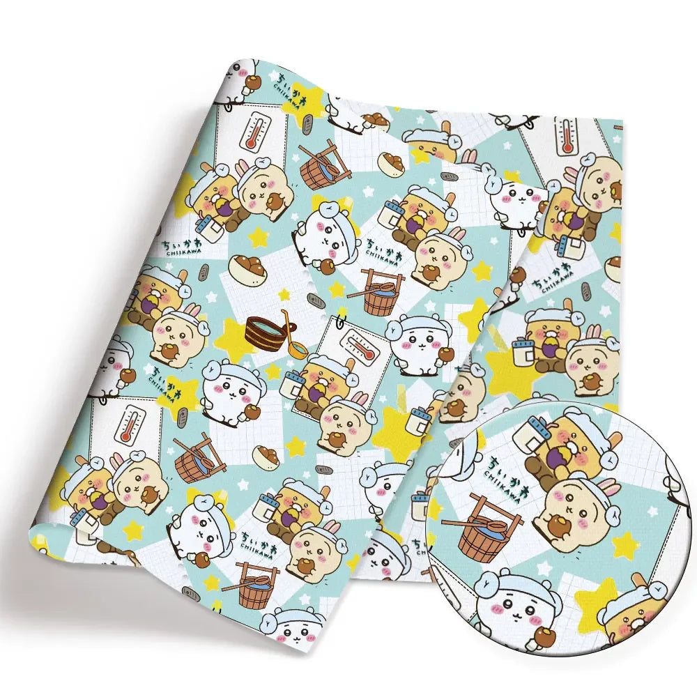 printed fabric 140x50cm