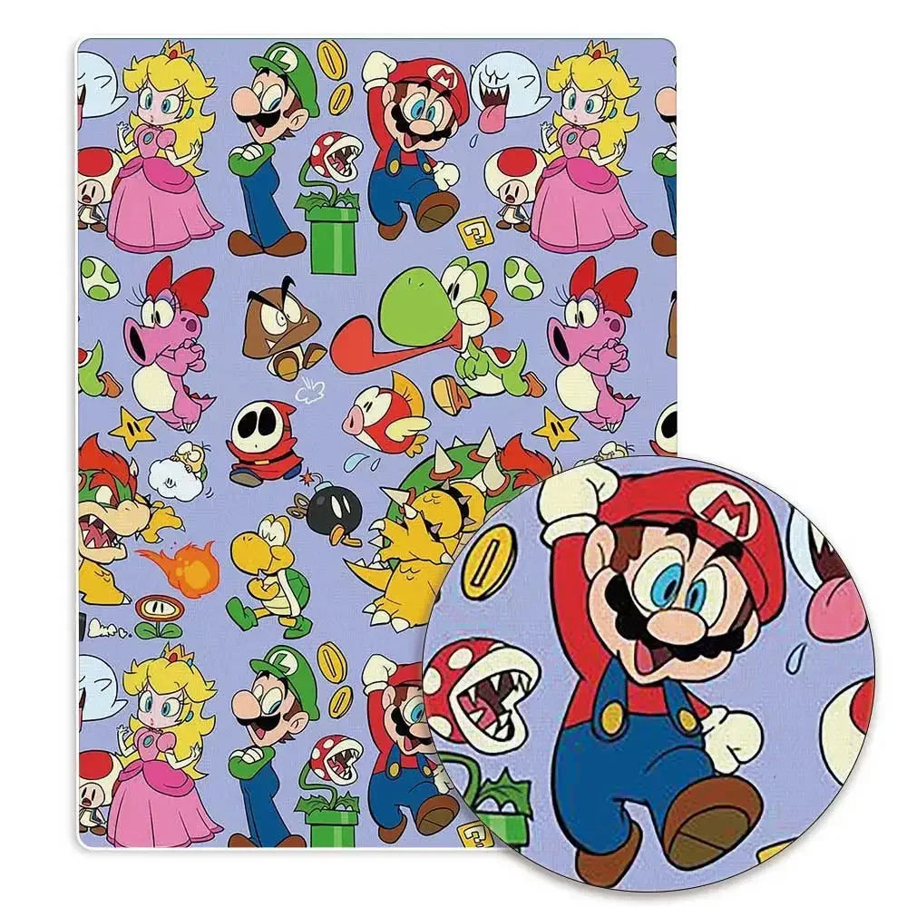 printed fabric 140x50cm
