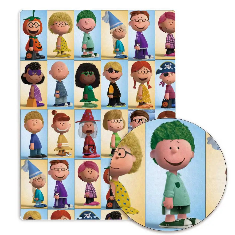 Snoopy-Cartoon-Stoff, heiß, DIY, 140 x 50 cm, handgefertigt, Nähen, Patchwork, Quilten, Babykleid, Heimtuch, bedruckter Stoff, Stoff zum Nähen, Kinderstoff 