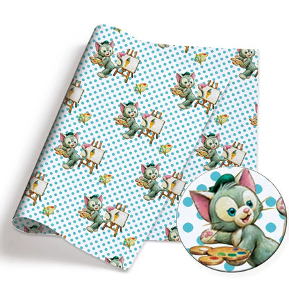 printed fabric 140x50cm