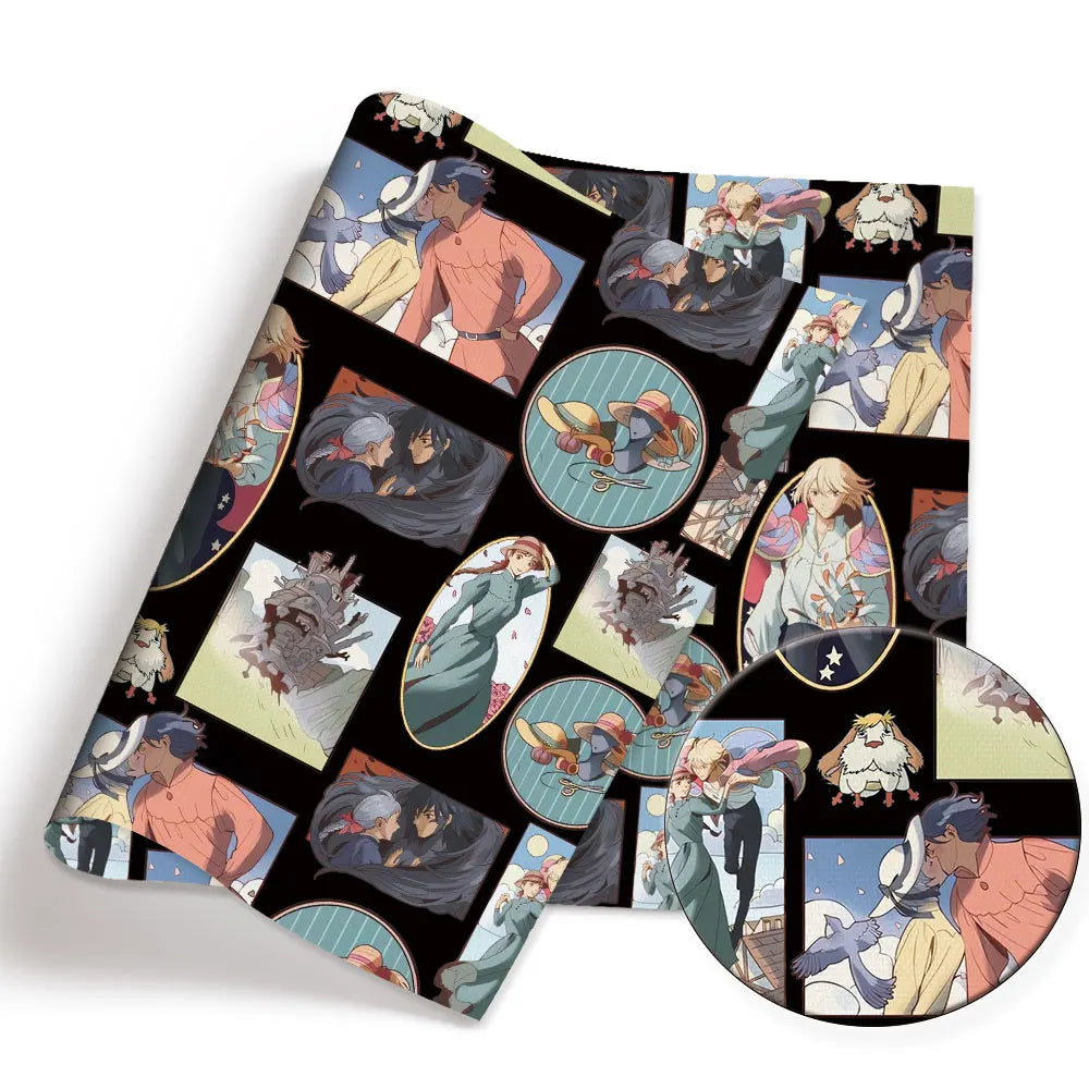 printed fabric 140x50cm