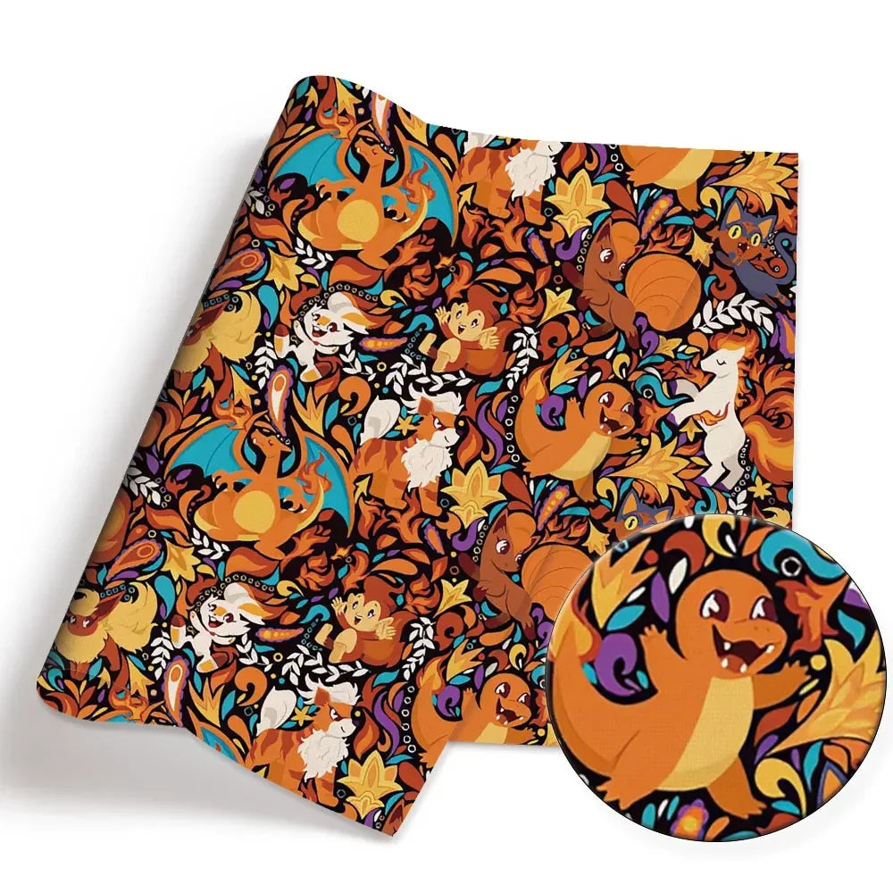 printed fabric 140x50cm
