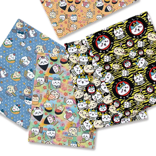 printed fabric 140x50cm