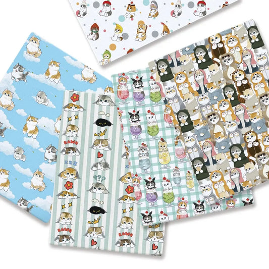 printed fabric 140x50cm
