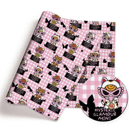 printed fabric 140x50cm