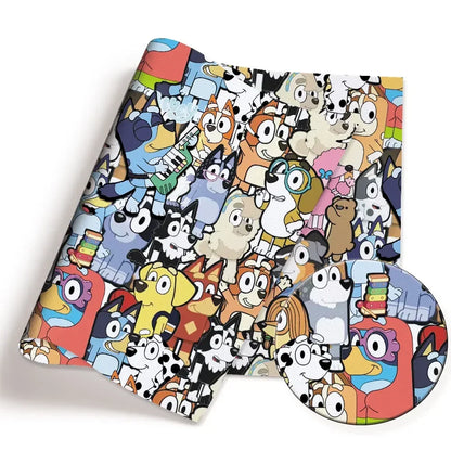 printed fabric 140x50cm