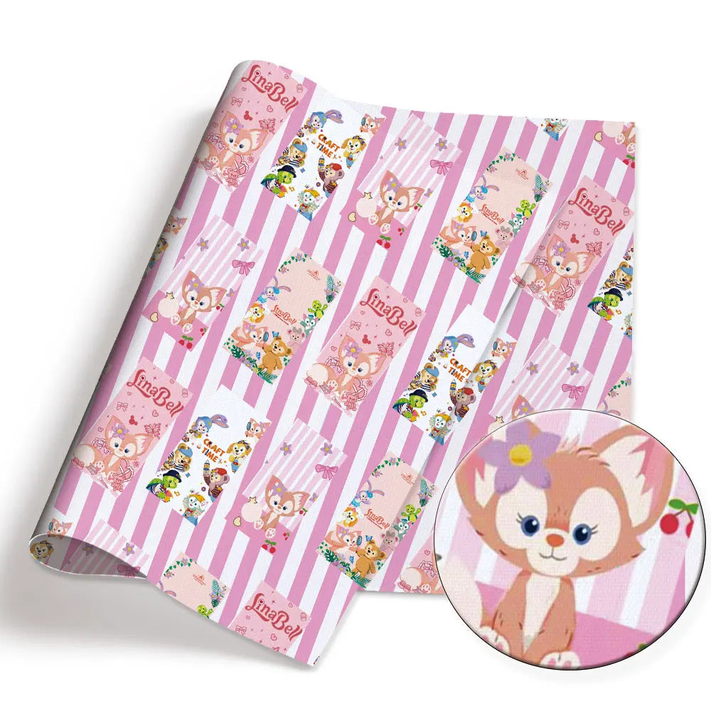 printed fabric 140x50cm