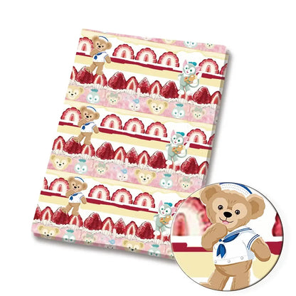 printed fabric 140x50cm