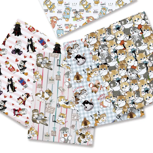printed fabric 140x50cm