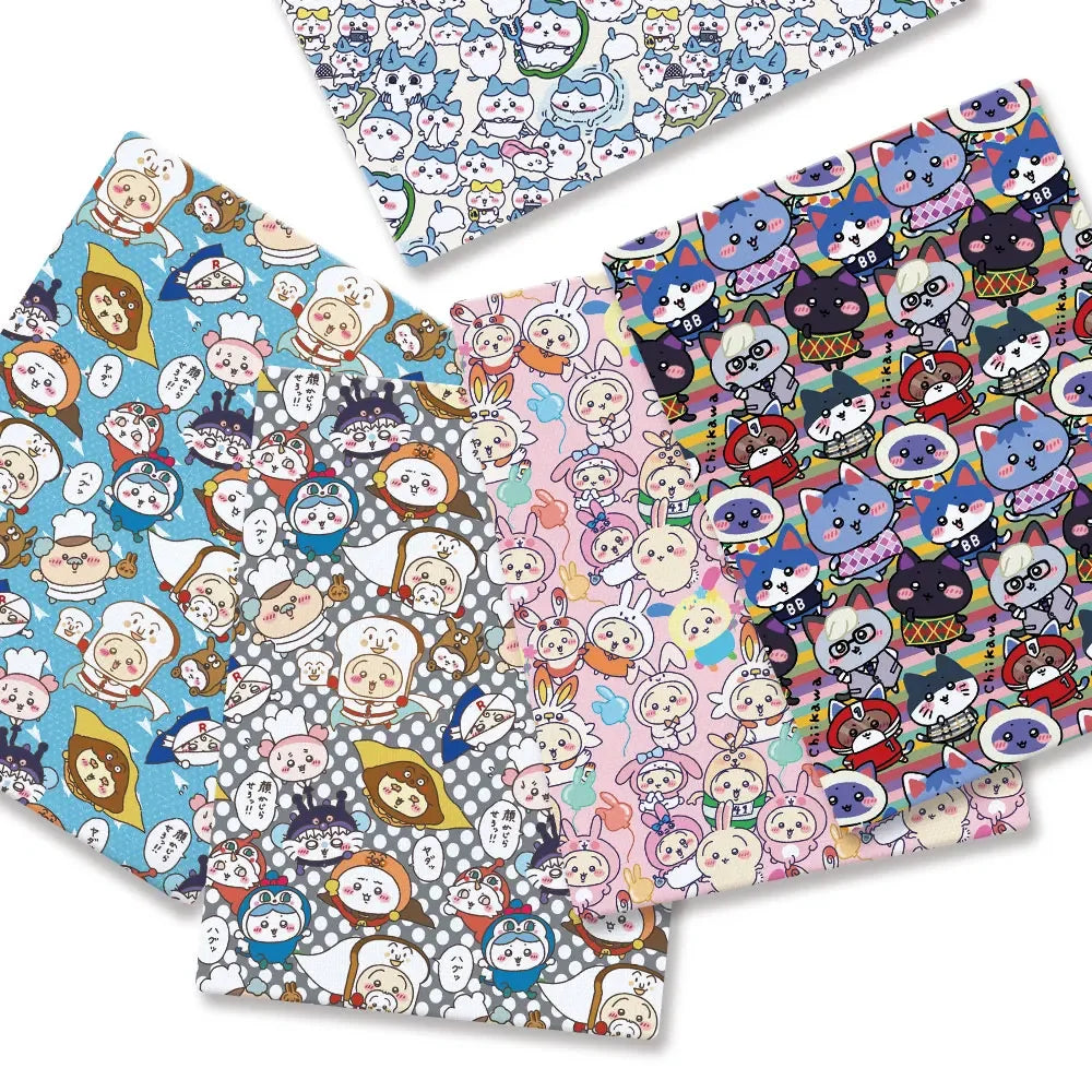 printed fabric 140x50cm