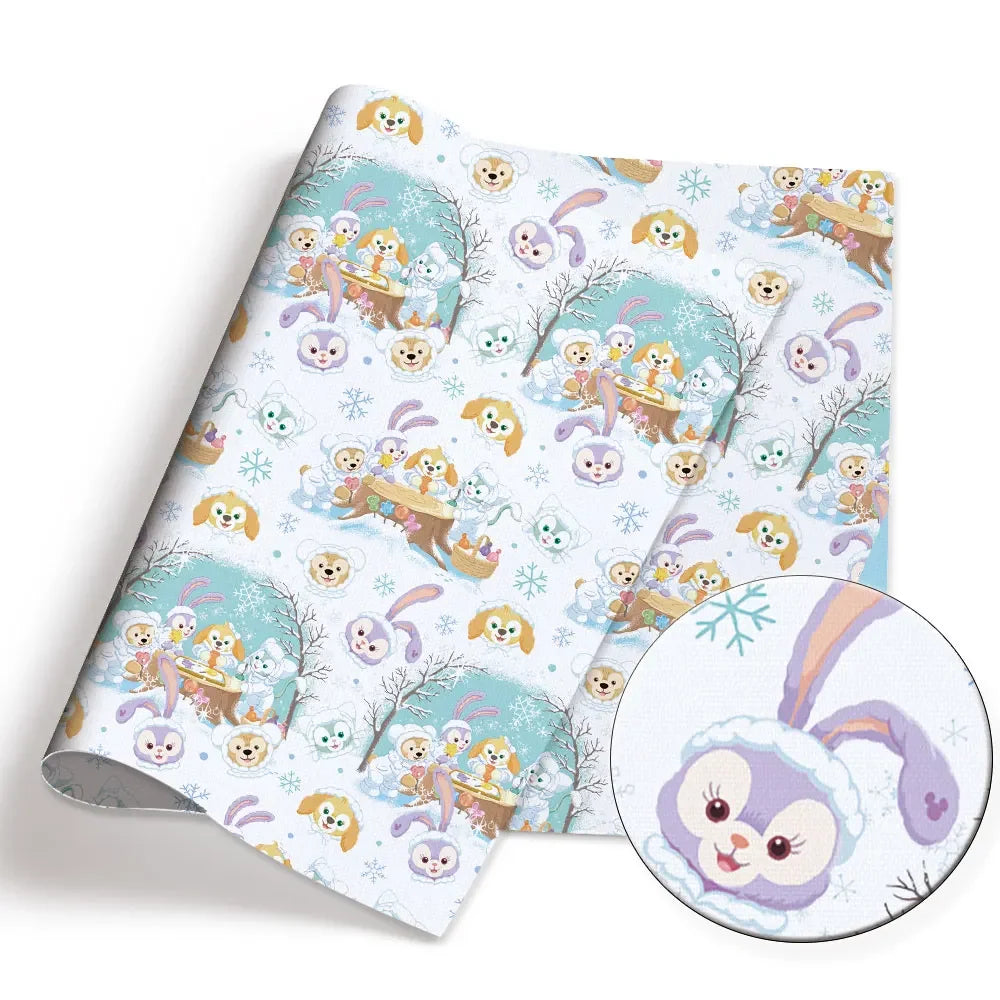 printed fabric 140x50cm