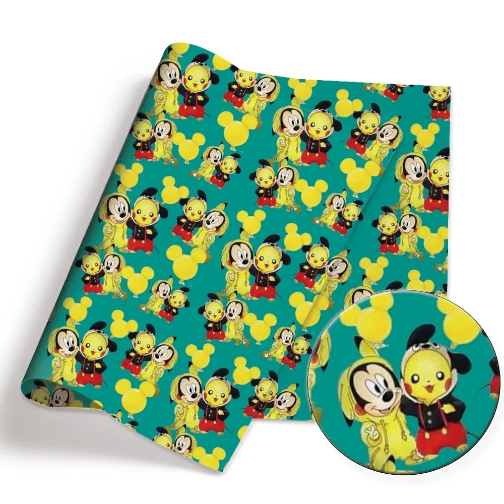 printed fabric 140x50cm