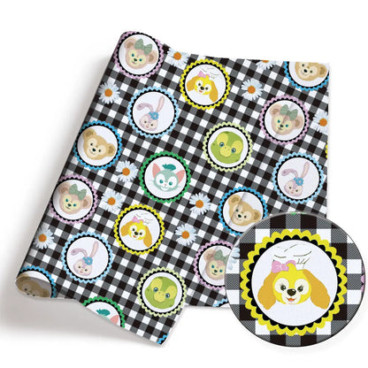 printed fabric 140x50cm