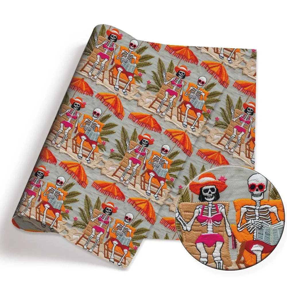 printed fabric 140x50cm