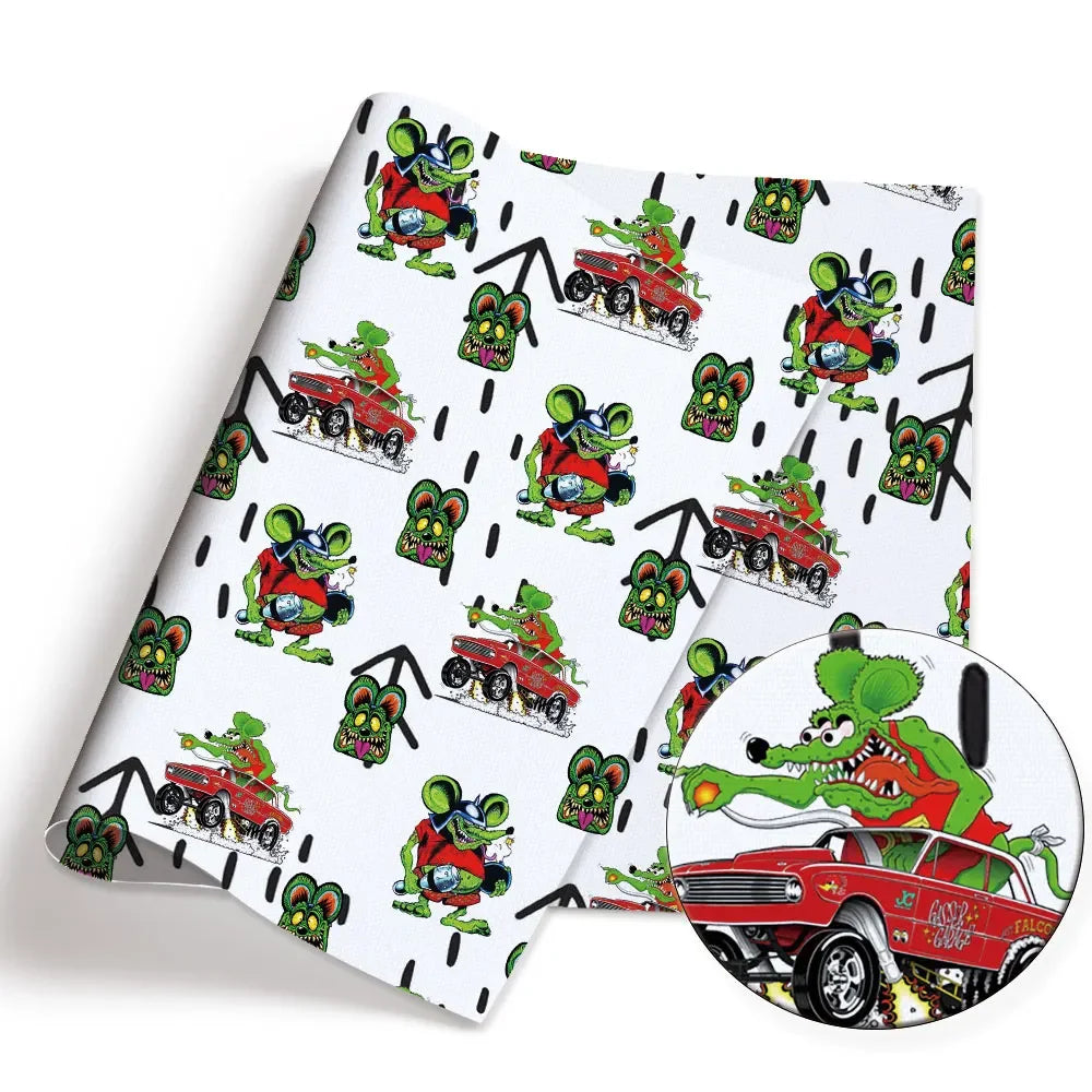 printed fabric 140x50cm