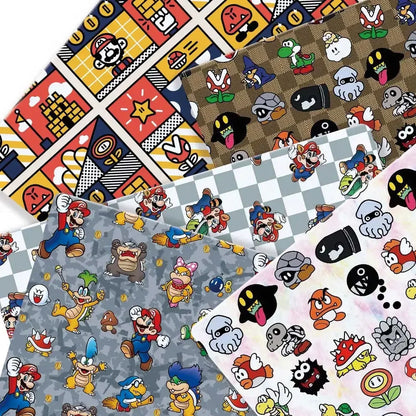 printed fabric 140x50cm