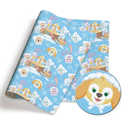 printed fabric 140x50cm