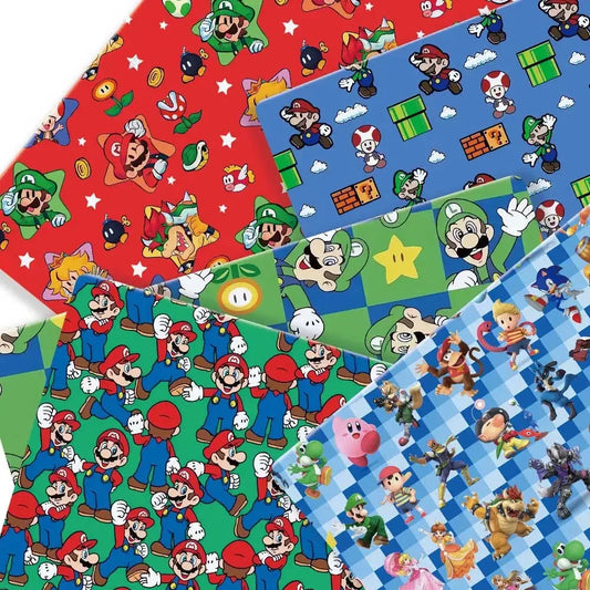 printed fabric 140x50cm