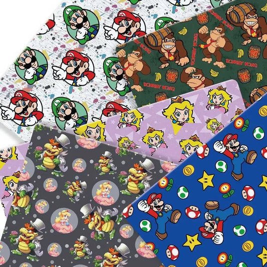 printed fabric 140x50cm