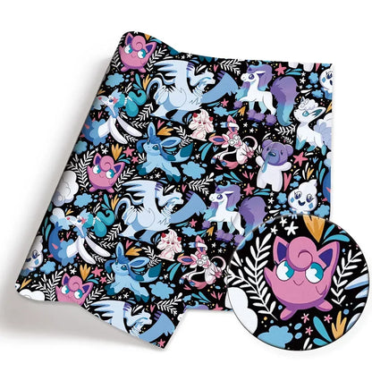 printed fabric 140x50cm