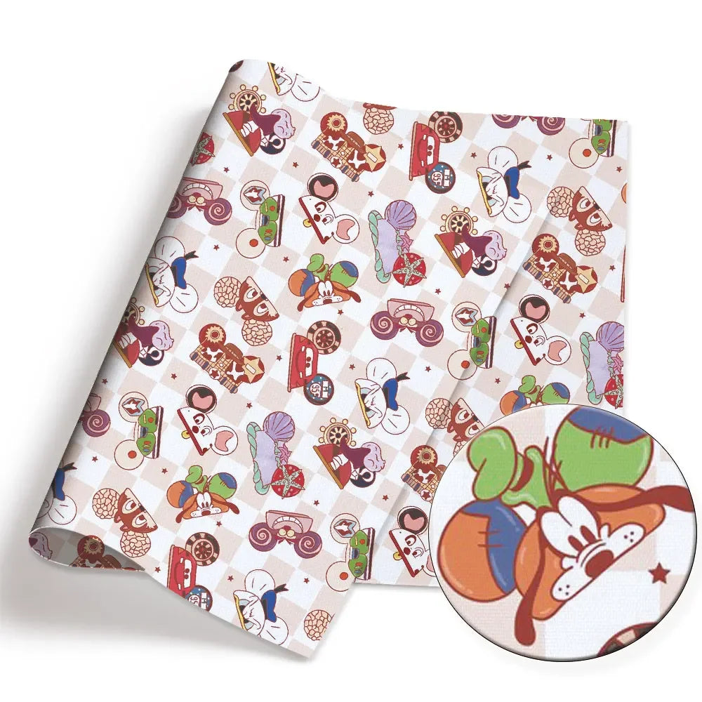 printed fabric 140x50cm