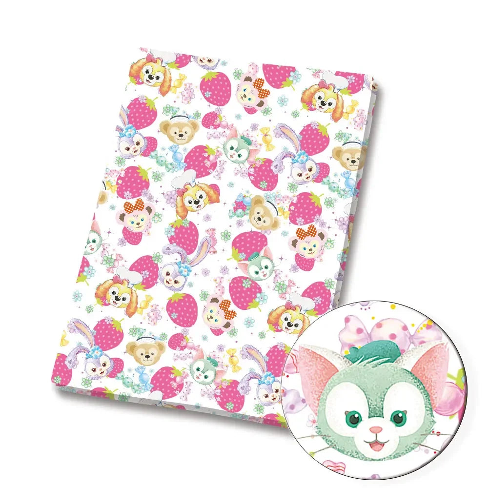 printed fabric 140x50cm