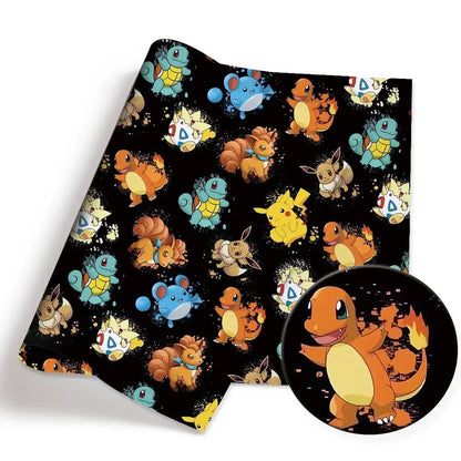 printed fabric 140x50cm