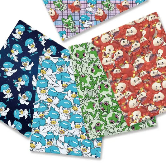 printed fabric 140x50cm