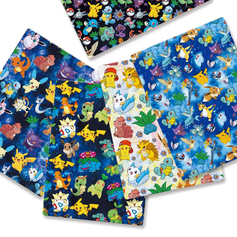 printed fabric 140x50cm