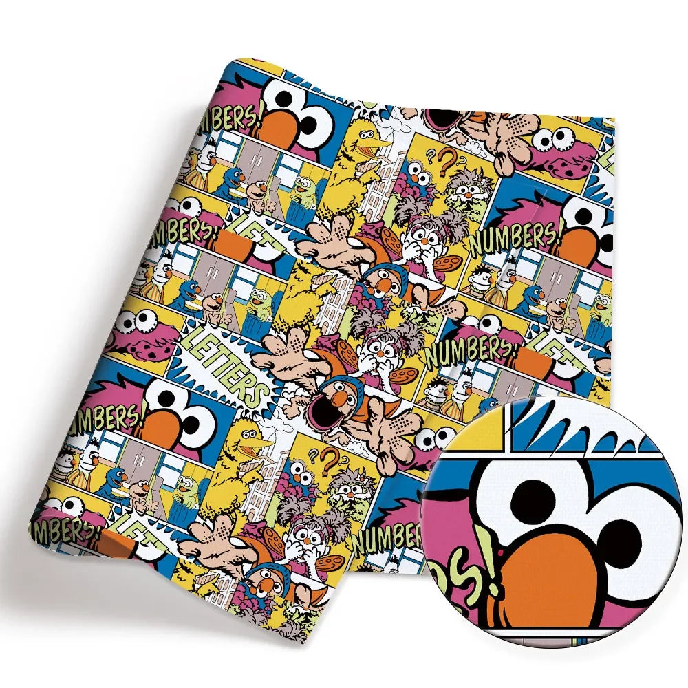 printed fabric 140x50cm