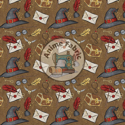 printed fabric 140x50cm