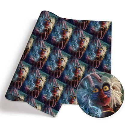 printed fabric 140x50cm