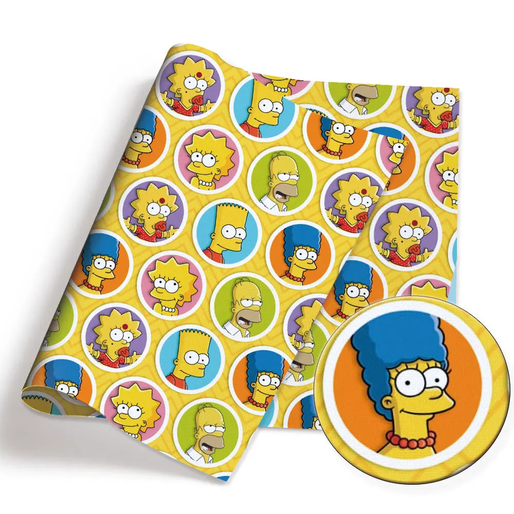 printed fabric 140x50cm