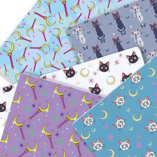 printed fabric 140x50cm
