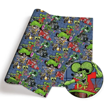 printed fabric 140x50cm