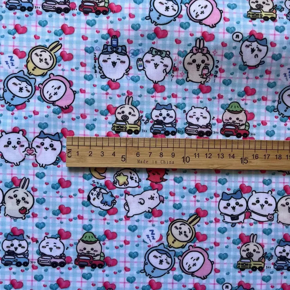 printed fabric 140x50cm
