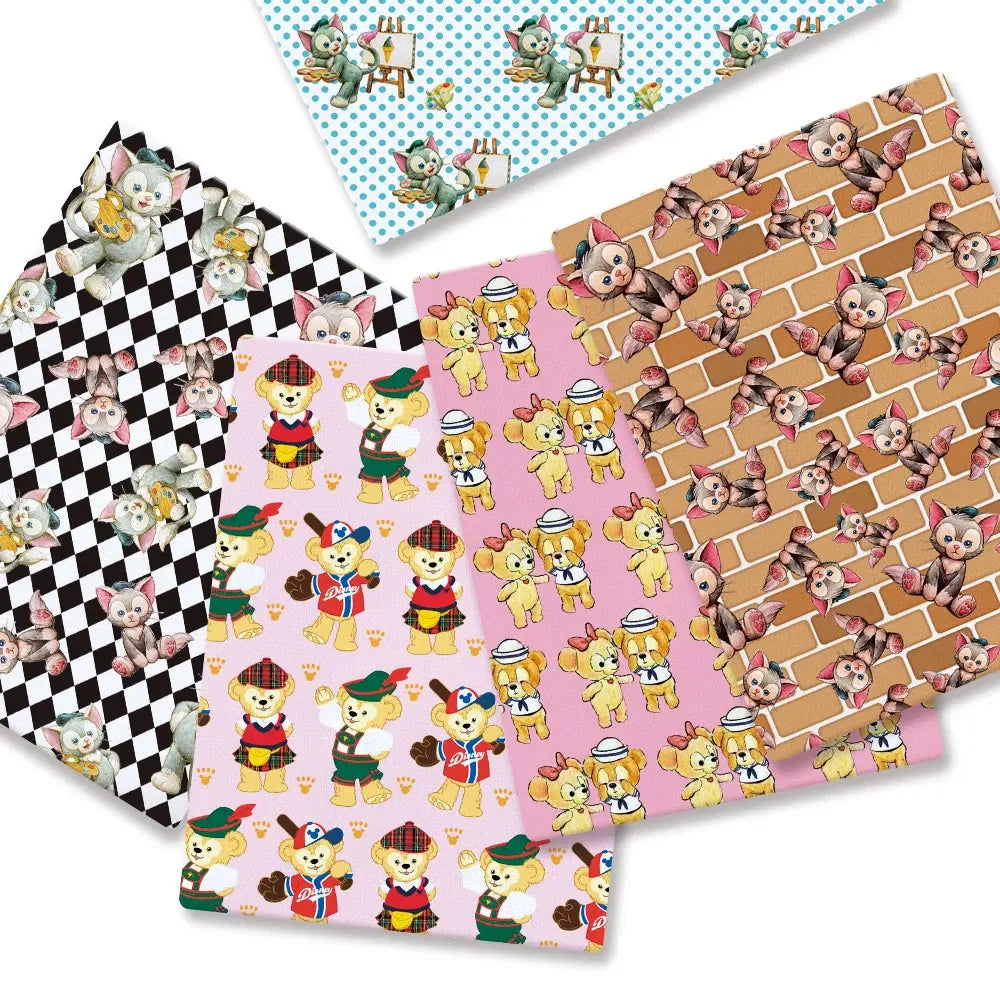 printed fabric 140x50cm