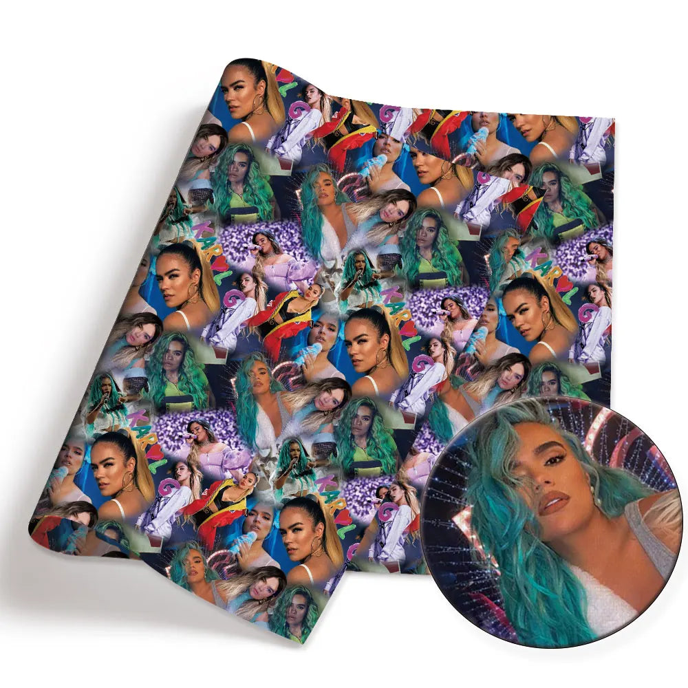 printed fabric 140x50cm