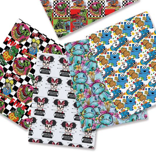 printed fabric 140x50cm