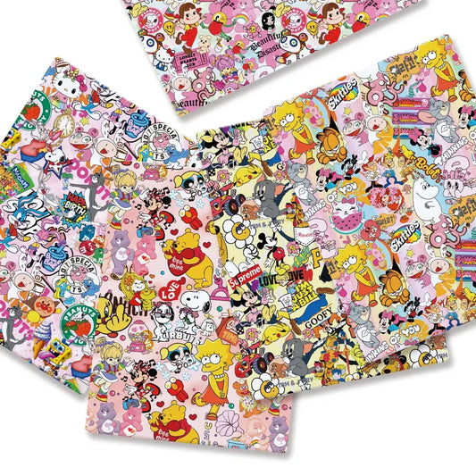 printed fabric 140x50cm