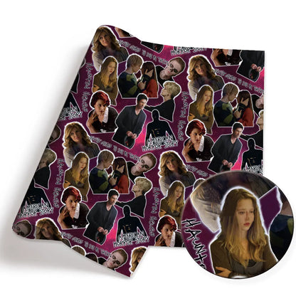printed fabric 140x50cm