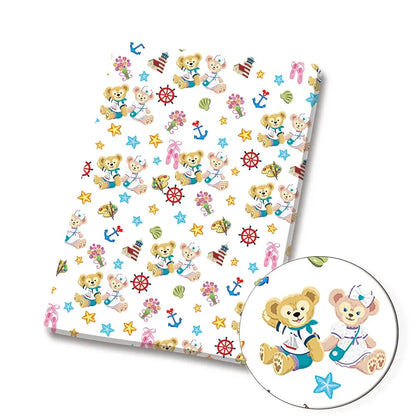 printed fabric 140x50cm