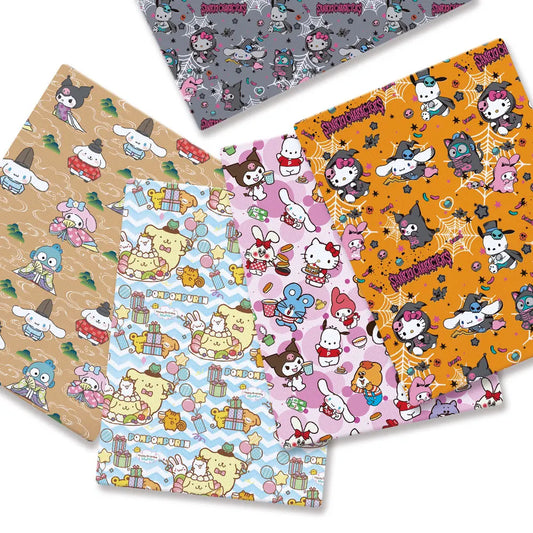 printed fabric 140x50cm
