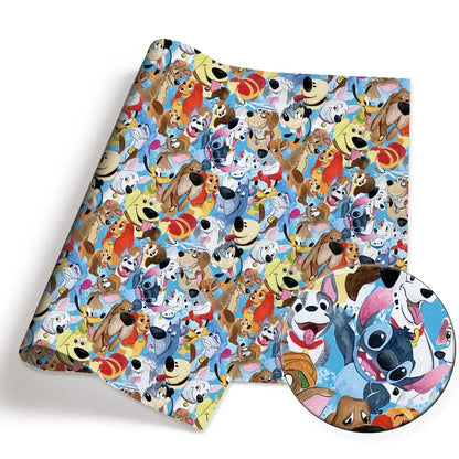 printed fabric 140x50cm