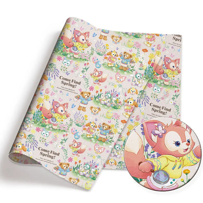 printed fabric 140x50cm