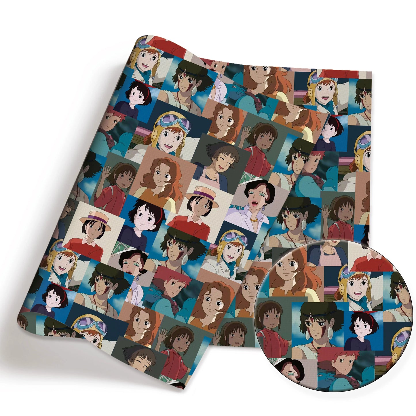 printed fabric 140x50cm